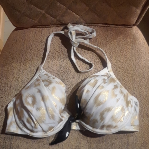 Victoria's Secret Other - Victoria Secret Multicolor Halter Swim Bikini Top